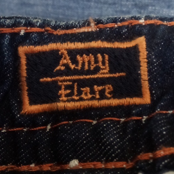 Rock Revival NWOT Women's 26 Amy Flare Embellished Embroidered Distressed - Picture 11 of 16